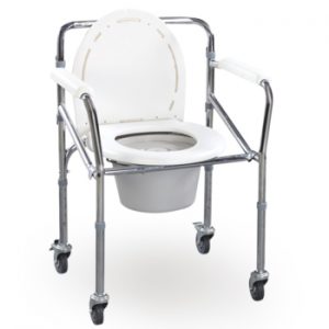 Schafer Sanicare Commode Chair (CS-290 STEEL)