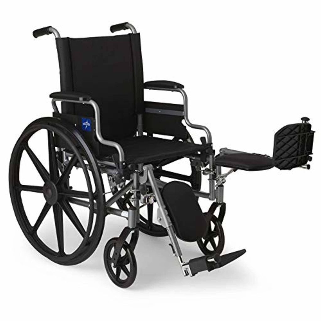 Medline Lightweight and User-Friendly Wheelchair