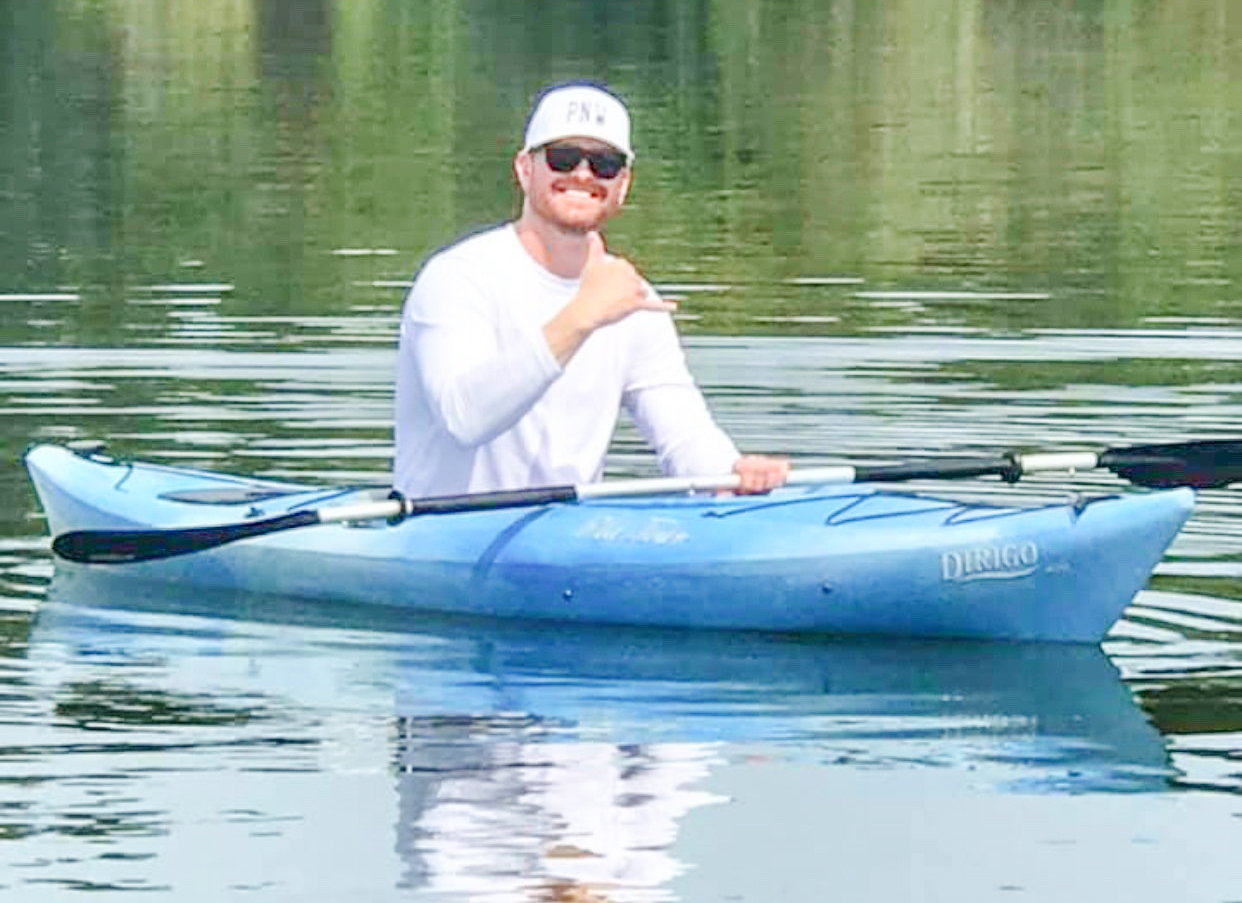 If it’s summertime, you’ll likely find Bowen in a kayak.